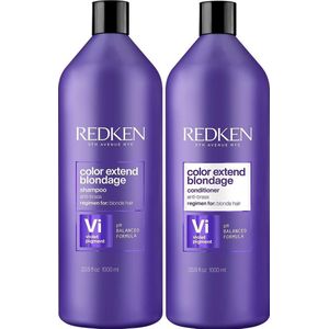 Redken Color Extend Blondage Shampoo + Conditioner - 2x 1000ml - DUO