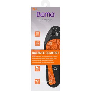 Bama - Balance Comfort Inlegzool - Bruin - Maat 40