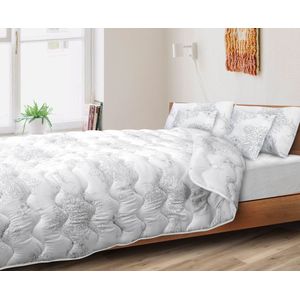 Quilt 220x240 cm all-year anti-allergisch microvezel bedrukt siliconen