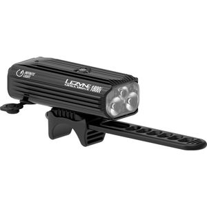 Lezyne Mega Drive 1800i - Oplaadbare LED fietslamp voor - Auto Day/Night sensor - Smart Connect Technology - 1800 Lumen - 7 Standen - Waterdicht - Accu tot 48 uur - Zwart