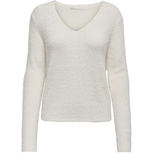 ONLY ONLELLA PIUMO LS V-NECK NCA KNT Dames Trui - Maat L