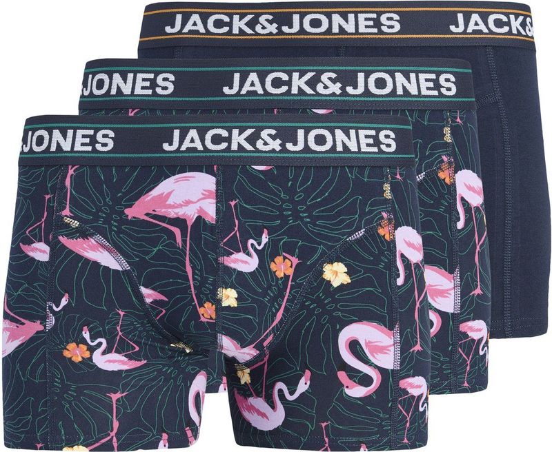 Jack & Jones - JACANDY 3-pack - Boxershorts - Flamingo Print