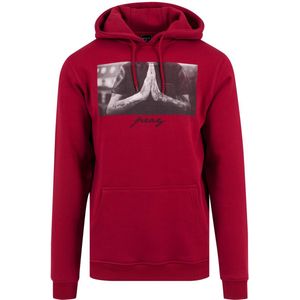 Populair - Nieuw - Heren - Mannen - Streetwear - Urban - Modern - Casual - Pray Hoody ruby