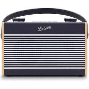 Roberts - Rambler Max - Retro Smart Radio - Donker Blauw - DAB+ FM Bluetooth