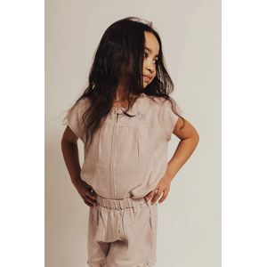 Meisjes blouse delan lila | Baje Studio 134-140