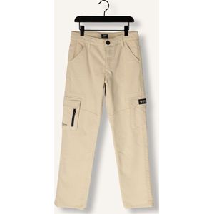 Indian Blue Jeans Cargo Knitted Fancy jongens broek beige (Maat: 104) - Effen