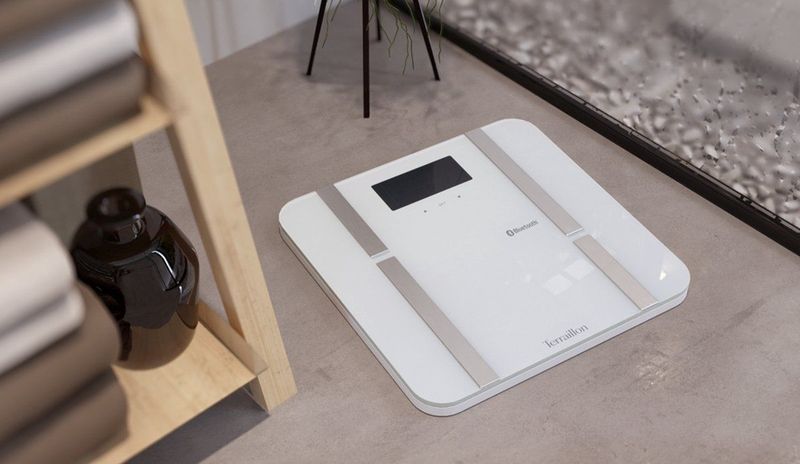 Terraillon - X-Line - Lichaamsanalyseweegschaal - 180 kg - Bluetooth