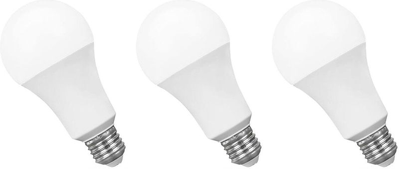 Spectrum - LED Lamp - Warm Wit - E27 - 18W - 230V - 1800 Lumen - 3 Stuks