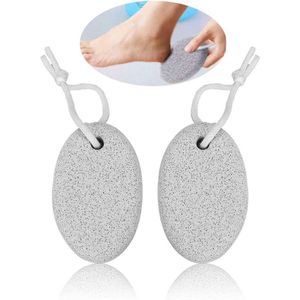 2-delige natuurlijke puimsteen Voetverzorging Eelt Harde huidverwijdering voor voeten en handen Natuurlijke voetscrub voor het verwijderen van dode huid (groot)