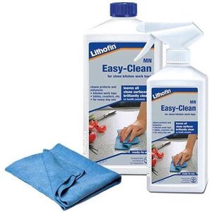 Lithofin MN Easy Clean Pakket | Bevat Easy Clean Spray, Easy Clean Navulling en een Microvezeldoek