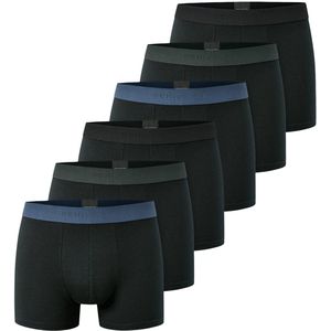 Schiesser Heren retro short / pant 6 pack 95/5 Cotton