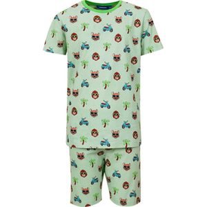 SOMEONE SLUMBER-SB-66-B Jongens Pyjamaset - LIGHT MINT - Maat 92