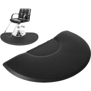 Kappermat Stoel Salon Anti-vermoeidheidsvloermat - Ergonomische Kappersstoel - Halfronde Salon Kapper Vloerstaande steunmat - voor kappers - Comfortabele Ondersteuning Tijdens Werkzaamheden.onOptionsItemSelected