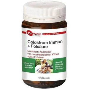 Dr. Wolz Colostrum + Foliumzuur | Van Nieuw Zeelandse Kalveren | Pesticide en hormoonvrij! | Allerhoogste kwaliteit Zuiverheid getest