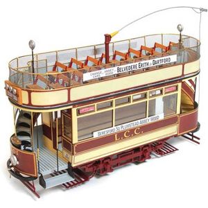 Occre - Tram London L.C.C.106 - Houten Modelbouw - Schaal 1:24