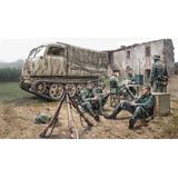 1:35 Italeri 6549 Steyr RSO/01 with German Soldiers Plastic Modelbouwpakket