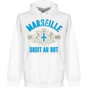 Marseille Established Hooded Sweater - Wit - XXL