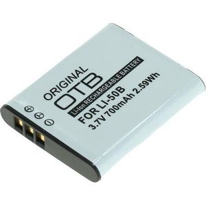 OTB Camera accu compatibel met o.a. Olympus Li-50B / 700 mAh