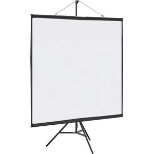 vidaXL - Projectiescherm - met - statief - 72 - inch - 1:1