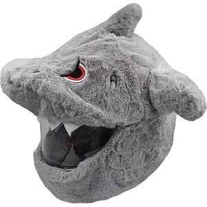 Haai Helmhoes - Motor - Scooter - Fiets - Universeel - Accessoire - Grappige hoes