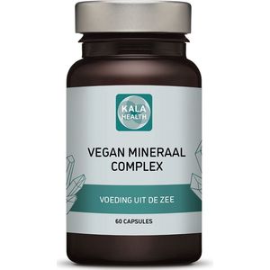 Mineralen Complex - 60 capsules - Bevat 75 mineralen en spoorelementen - 100% Vegan - Kala Health