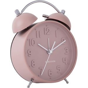 Alarm clock Iconic matt faded pink
