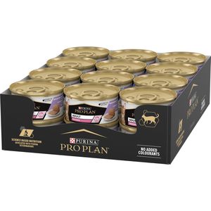 Pro Plan Delicate Mousse - Kattenvoer Natvoer - Kalkoen - 24 x 85 g