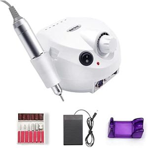 Elektrische Nagelvijl Set voor Thuisgebruik - Professionele Manicure Apparaat met Diamant Frezen