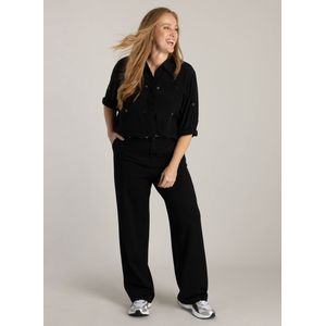 YEST - CURVE Faustina Essential Bottoms - Zwart - Pantalon