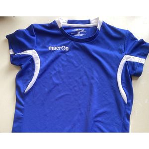Macron Bellatrix Shirt Korte Mouw Dames - Royal | Maat: L