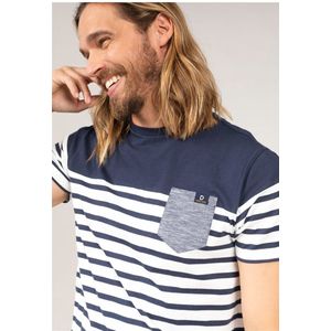DEELUXE Gestreepte T-shirtDIXON Navy