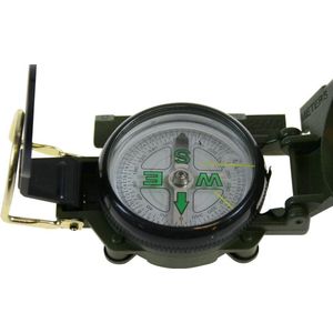 Highlander kompas Military lenskompas - Zwart