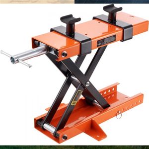 Verstelbare Motorkrik - Oranje - Motorlift - 500KG - Max 33CM Hoog