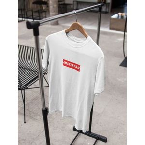 Shirt - Amsterdam Supreme - Wurban Wear | Grappig shirt | Tulpen | Unisex tshirt | Voetbal | Ajax | Rood