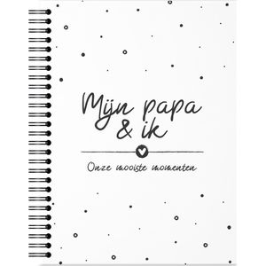 Fyllbooks Mijn Papa & Ik invulboek - Cadeau voor Vader - Tip: Zwangerschap aankondiging