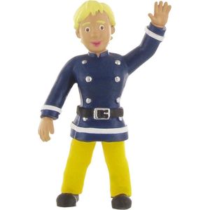 Comansi Speelfiguur Fireman Sam: Penni 8 Cm Blauw/geel