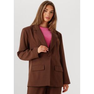 Studio Amaya Puck Blazers Dames - Bruin - Maat XS