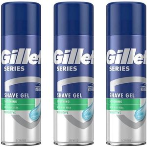Gillette Series Gel Gevoelige huid 3x200ml