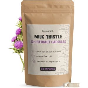 Cupplement - Mariadistel Extract - 500 mg Capsules
