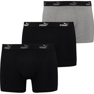 Set van 3 Puma Boxer boxershorts herenondergoed, sportieve retrobroek