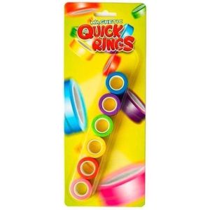 Quick Rings Magnetisch 6 Stuks - Fidget Toy