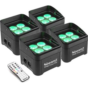 Lichtset voor truss - BeamZ TP46 truss verlichting voor plaatsing in vierkante truss