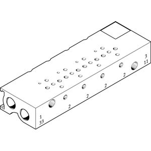 Festo Verdeelblok - 197247 - P2U8M
