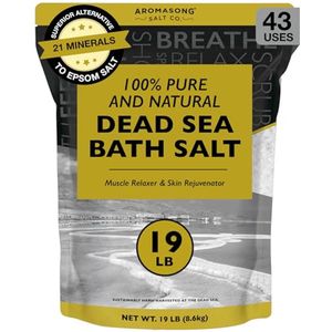 Dode Zee Zout Badzout - Fijne Korrel 18LB voor Ontspanning