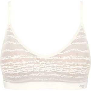 Sloggi - FREE EVOLVE - BH zonder Beugels - Wit - Polyester