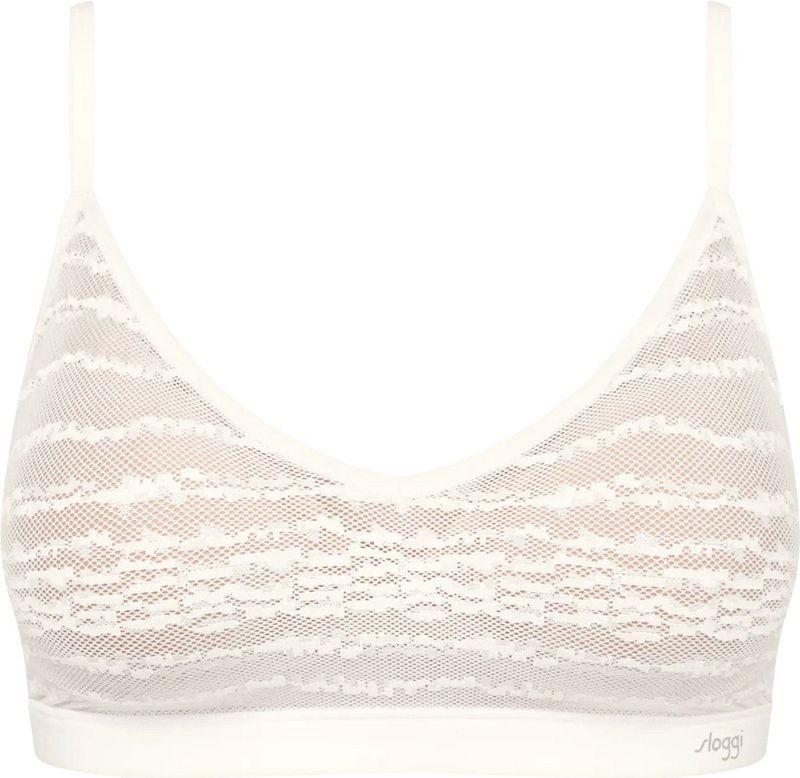 Sloggi - FREE EVOLVE - BH zonder Beugels - Wit - Polyester