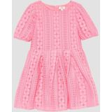 s.Oliver Casual - Kanten Jurk - Mini - Effen - Met Ondoorzichtige Voering