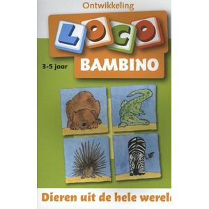 Loco Bambino - Boekje - Dieren uit de hele wereld - 3/5 Jaar