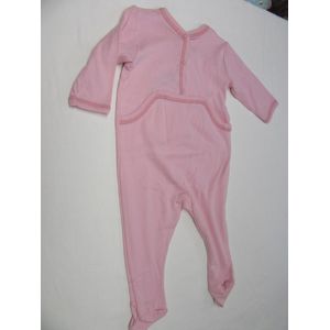 petit bateau , pyjama , katoen , rose , dierentrein , meisje, 18 maand  81