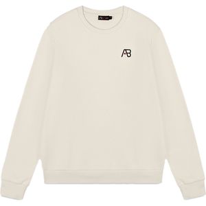AB Lifestyle - Basic Crewneck - Wit - Sweater